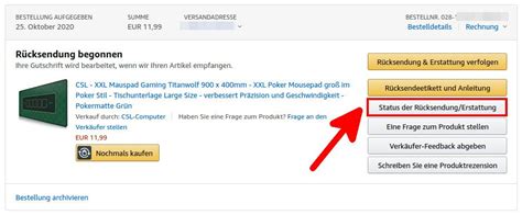 amazon rücksendeübersicht